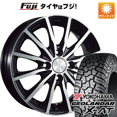 【新品 軽自動車】ハスラー 夏タイヤ ホイール4本セット 165/65R14 ヨコハマ ジオランダー X-AT G016 RBL ブリヂストン バルミナ A12 4.5J 14インチ(送料無料)｜フジコーポレーション