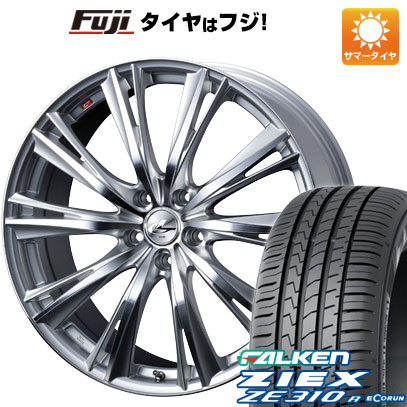 【新品国産車用5穴114.3】 夏タイヤ ホイール4本セット 225/40R18 ファルケン ジークス ZE310R エコラン(限定) WEDS ウェッズ レオニス WX 18インチ(送料無料)｜フジコーポレーション