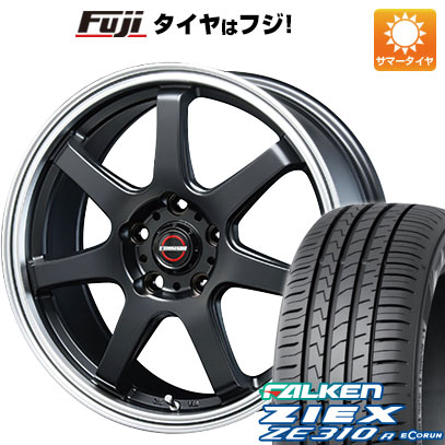 【新品国産車用5穴100】 夏タイヤ ホイール4本セット 195/65R15 ファルケン ジークス ZE310R エコラン(限定) ブレスト ユーロマジック タイプS-07 6J 15インチ(送料無料)|フジコーポレーション