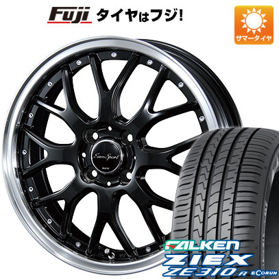 【新品国産車用4穴100】 夏タイヤ ホイール4本セット 175/65R15 ファルケン ジークス ZE310R エコラン(限定) ブレスト ユーロスポーツ タイプ815 5.5J 15インチ(送料無料)