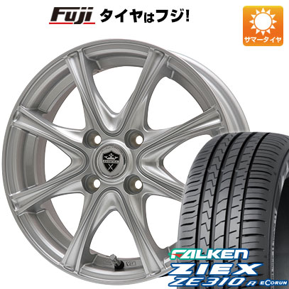 【新品】シエンタ 2015-22 夏タイヤ ホイール4本セット 185/60R15 ファルケン ジークス ZE310R エコラン(限定) エルベ エステローザ MZV シルバー 5.5J 15インチ(送料無料)