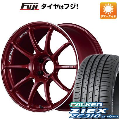 【新品国産車用5穴114.3】 夏タイヤ ホイール4本セット 225/45R18 ファルケン ジークス ZE310R エコラン(限定) ヨコハマ アドバンレーシング RSIII 7.5J 18インチ(送料無料) 264,000円