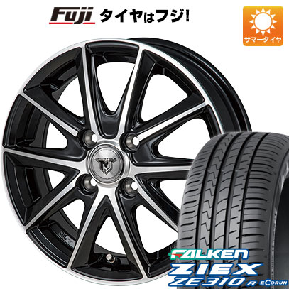 【新品国産車用4穴100】 夏タイヤ ホイール4本セット 175/65R15 ファルケン ジークス ZE310R エコラン(限定) モンツァ JPスタイル MJ01 5.5J 15インチ(送料無料)｜フジコーポレーション