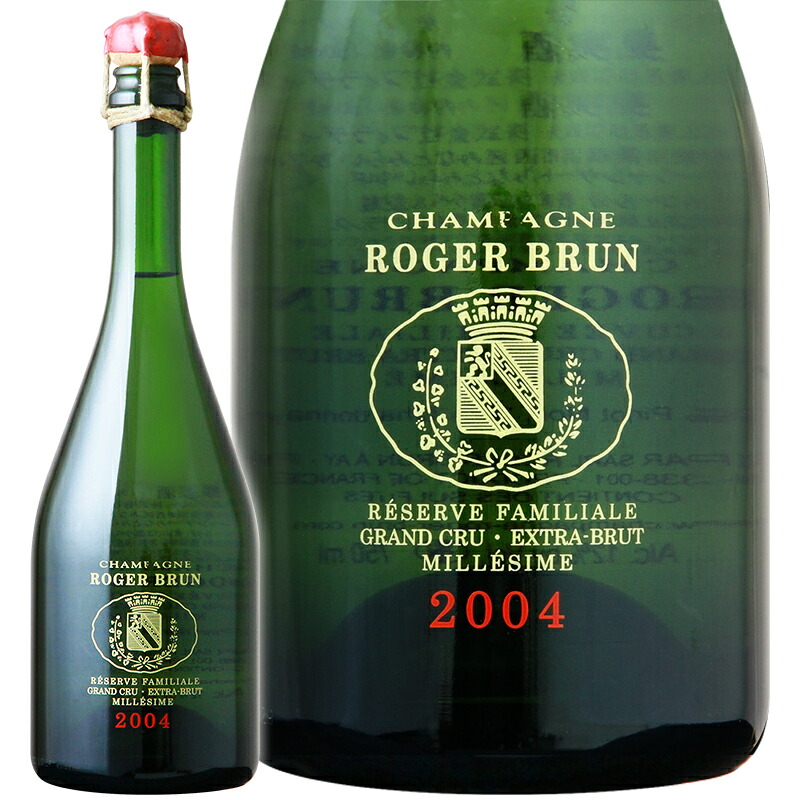 シャンパン Roger Brun ロジェ ブリュン レゼルヴ ファミーユ エノテーク グラン クリュ 2005 750ml　【正規輸入品】