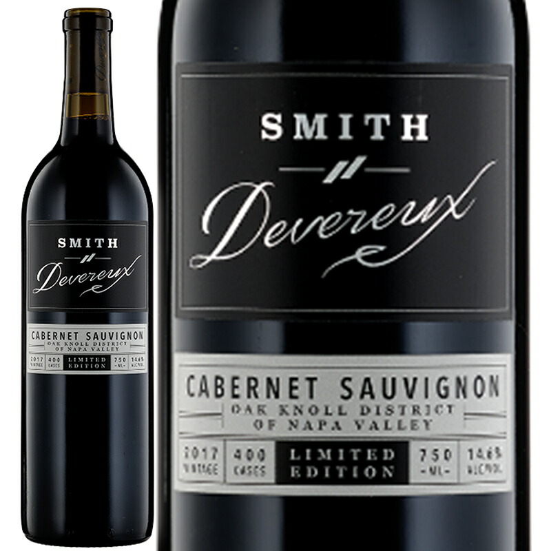 赤ワイン Smith Devereux Wine スミス デヴァルクス ワイン カベルネ ソーヴィニヨン 2017 750ml 【正規輸入品】
