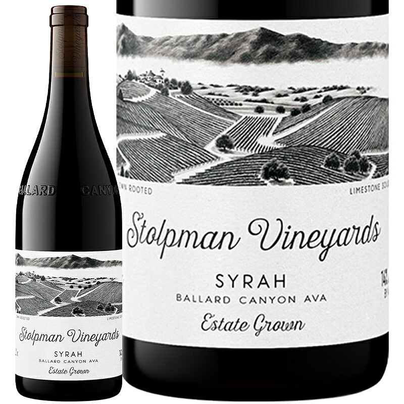 赤ワイン Stolpman Vineyards ストルプマン ヴィンヤード エステート シラー 2023 750ml 【正規輸入品】
