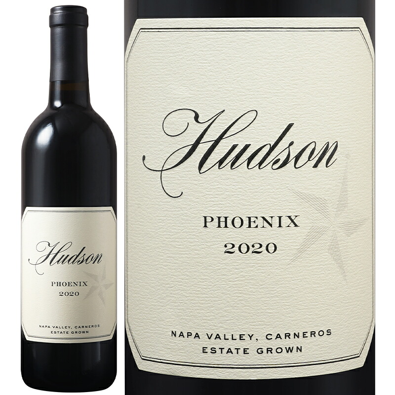 赤ワイン フルボディ Hudson Wines ハドソン ワインズ フェニックス ナパ ヴァレー カーネロス 2020 750ml 【正規輸入品】 アメリカ カリフォルニアワイン ギフト プレゼント|フジコーポレーション