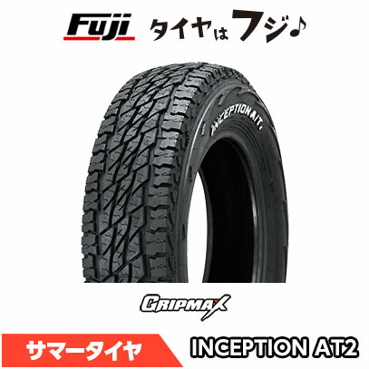 【送料無料】 GRIPMAX グリップマックス インセプション A/TII RWL ホワイトレター(限定) 175/80R16 91S 夏タイヤ サマータイヤ 単品1本価格画像