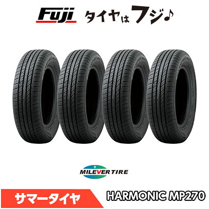 【4本セット 送料無料】 MILEVER ミレバー ハーモニック MP270(限定) 175/65R14 82T 夏タイヤ サマータイヤ 単品|フジコーポレーション