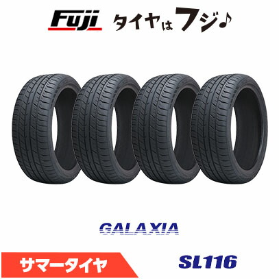 【4本セット 送料無料】 GALAXIA ギャラクシア SL116(限定) 255/45R20 105V XL 夏タイヤ サマータイヤ 単品 36,400円