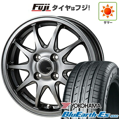【新品国産車用4穴100】 夏タイヤ ホイール4本セット 185/65R14 ヨコハマ ブルーアース ES32 モンツァ ZACK JP-202 5.5J 14インチ(送料無料)