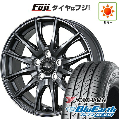 【新品国産車用4穴100】 夏タイヤ ホイール4本セット 195/55R16 ヨコハマ ブルーアース AE-01F トピー シビラ NEXT X2 6J 16インチ(送料無料)