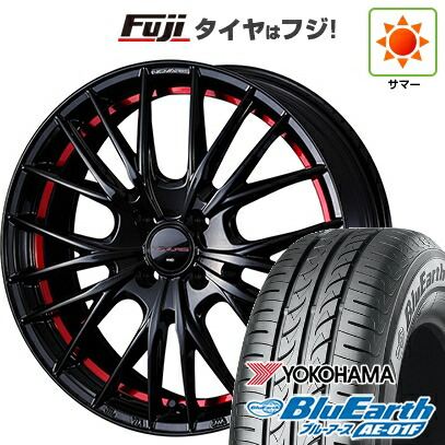 【新品 軽自動車】ソリオ ハスラー 夏タイヤ ホイール4本セット 165/70R14 ヨコハマ ブルーアース AE-01F WEDS ウェッズ ノヴァリス ローグ QR 4.5J 14インチ(送料無料)|フジコーポレーション