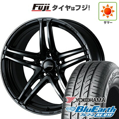 【新品国産車用4穴100】 夏タイヤ ホイール4本セット 195/55R16 ヨコハマ ブルーアース AE-01F WEDS ウェッズスポーツ SA-52R 6.5J 16インチ(送料無料) 83,105円