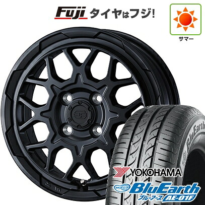 【新品国産車用4穴100】 夏タイヤ ホイール4本セット 175/70R14 ヨコハマ ブルーアース AE-01F WEDS ウェッズアドベンチャー スタットベルク2 5J 14インチ(送料無料)|フジコーポレーション