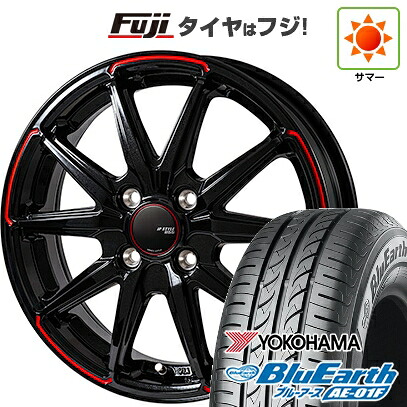 【新品国産車用4穴100】 夏タイヤ ホイール4本セット 185/65R15 ヨコハマ ブルーアース AE-01F モンツァ JPスタイル R55 5.5J 15インチ(送料無料)|フジコーポレーション