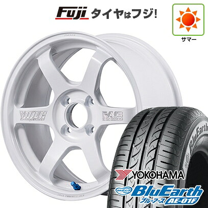 【新品国産車用4穴100】 夏タイヤ ホイール4本セット 185/60R15 ヨコハマ ブルーアース AE-01F RAYS レイズ ボルクレーシング TE37 ソニック 30th マシニングVer 6J 15インチ(送料無料) 120,050円