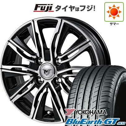 【新品国産車用4穴100】 夏タイヤ ホイール4本セット 175/65R15 ヨコハマ ブルーアース GT AE51 モンツァ JPスタイル MJ-X 5.5J 15インチ(送料無料) 55,080円