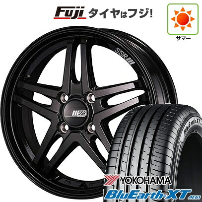 【新品】ライズ/ロッキー（ガソリン） 夏タイヤ ホイール4本セット 195/65R16 ヨコハマ ブルーアース XT AE61 SSR GT GTV06 6J 16インチ(送料無料)