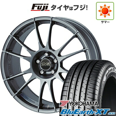 【新品】ライズ/ロッキー（ガソリン） 夏タイヤ ホイール4本セット 195/60R17 ヨコハマ ブルーアース XT AE61 OZ ウルトラレッジェーラ 7J 17インチ(送料無料)