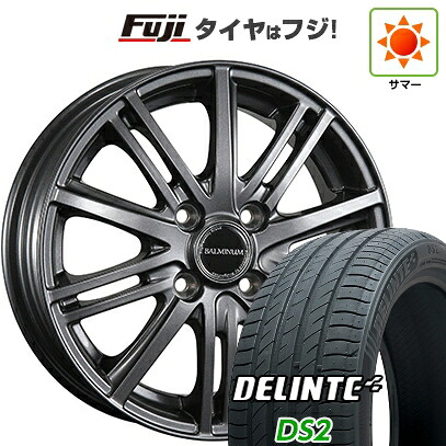 【新品国産車用4穴100】 夏タイヤ ホイール4本セット 175/65R14 デリンテ DS2(限定) ブリヂストン バルミナ BR10 5.5J 14インチ(送料無料)｜フジコーポレーション