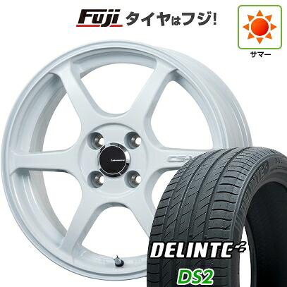 【新品 軽自動車】タフト ソリオ 夏タイヤ ホイール4本セット 165/65R15 デリンテ DS2(限定) レアマイスター CS-V6(ホワイト) 5J 15インチ(送料無料)｜フジコーポレーション