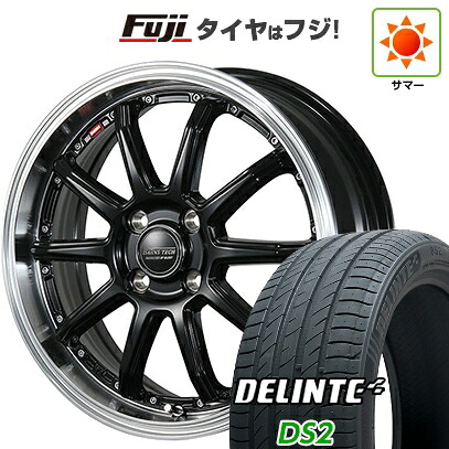 【新品 軽自動車】タフト ソリオ 夏タイヤ ホイール4本セット 165/65R15 デリンテ DS2(限定) ブレスト バーンズテック S10-DP 4.5J 15インチ(送料無料)