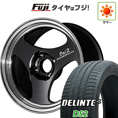 【新品国産車用4穴100】 夏タイヤ ホイール4本セット 185/55R15 デリンテ DS2(限定) ヨコハマ アドバンレーシング ONI2 6J 15インチ(送料無料)|フジコーポレーション