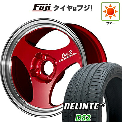 【新品国産車用4穴100】 夏タイヤ ホイール4本セット 185/55R15 デリンテ DS2(限定) ヨコハマ アドバンレーシング ONI2 6J 15インチ(送料無料)|フジコーポレーション