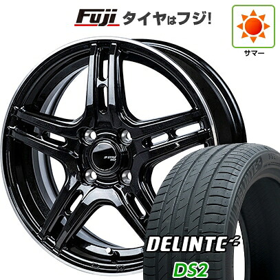 【新品国産車用4穴100】 夏タイヤ ホイール4本セット 175/70R14 デリンテ DS2(限定) モンツァ JPスタイル R52 5J 14インチ(送料無料) 44,980円
