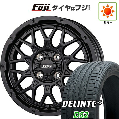 【新品 軽自動車】N-BOX タント スペーシア 夏タイヤ ホイール4本セット 155/65R14 デリンテ DS2(限定) コーセイ ボトムガルシア シャドウバーツ 4.5J 14インチ(送料無料) 46,620円