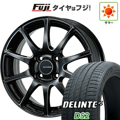 【新品国産車用4穴100】 夏タイヤ ホイール4本セット 185/60R15 デリンテ DS2(限定) ブリヂストン エコフォルム CRS23 5.5J 15インチ(送料無料)