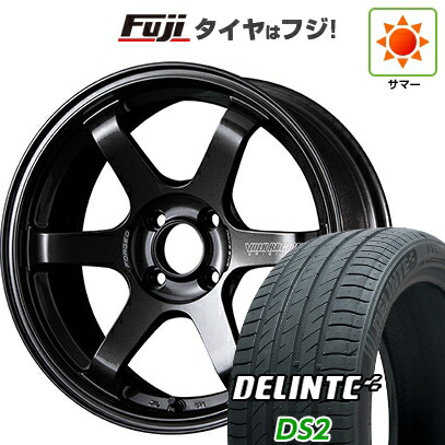 【新品 軽自動車】タフト ソリオ 夏タイヤ ホイール4本セット 165/65R15 デリンテ DS2(限定) RAYS レイズ ボルクレーシング TE37 ソニック 5J 15インチ(送料無料)