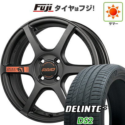 【新品 軽自動車】タフト ソリオ 夏タイヤ ホイール4本セット 165/65R15 デリンテ DS2(限定) RAYS レイズ グラムライツ 57C6 SPEC-D 5J 15インチ(送料無料)