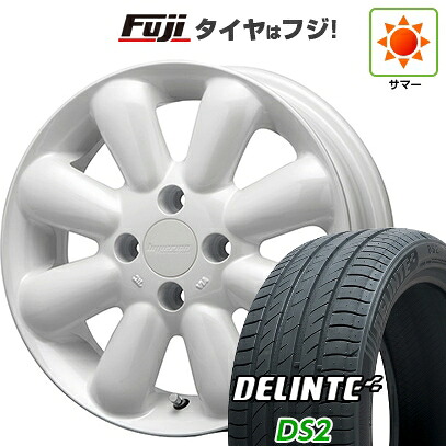 【新品 軽自動車】タフト ソリオ 夏タイヤ ホイール4本セット 165/65R15 デリンテ DS2(限定) MLJ ハイペリオン ピノプラス 4.5J 15インチ(送料無料)|フジコーポレーション