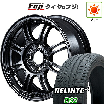 【新品 軽自動車】エブリイワゴン 夏タイヤ ホイール4本セット 165/60R14 デリンテ DS2(限定) RAYS レイズ A LAP 6J 14インチ(送料無料)
