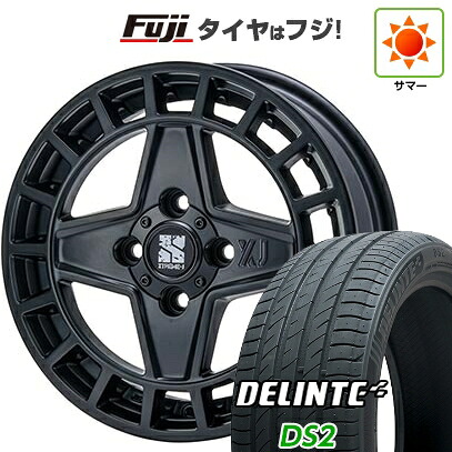 【新品 軽自動車】タフト ソリオ 夏タイヤ ホイール4本セット 165/65R15 デリンテ DS2(限定) MLJ エクストリームJ クアッド 4.5J 15インチ(送料無料)