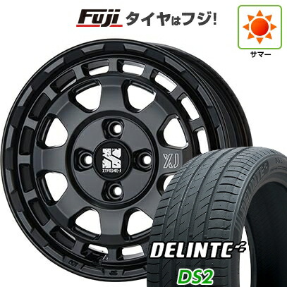 【新品 軽自動車】エブリイワゴン 夏タイヤ ホイール4本セット 165/60R14 デリンテ DS2(限定) MLJ エクストリームJ サバンザ 4.5J 14インチ(送料無料)|フジコーポレーション