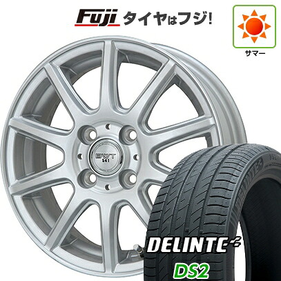 【新品 軽自動車】N-BOX タント スペーシア 夏タイヤ ホイール4本セット 155/65R14 デリンテ DS2(限定) ビッグウエイ BWT-541 4.5J 14インチ(送料無料)
