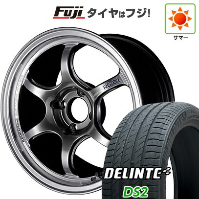 【新品国産車用4穴100】 夏タイヤ ホイール4本セット 185/55R15 デリンテ DS2(限定) ヨコハマ アドバンレーシング RG-D2 6J 15インチ(送料無料)｜フジコーポレーション