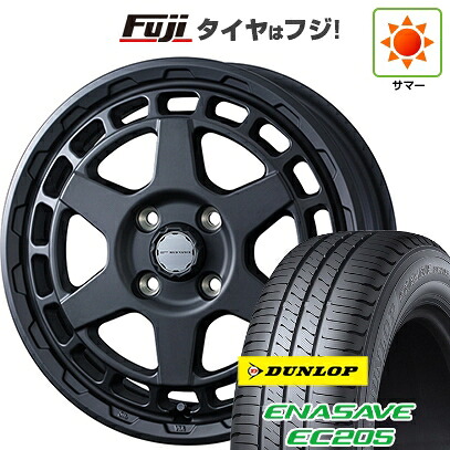 【新品】ルーミー・パッソ・ジャスティ・トール 夏タイヤ ホイール4本セット 165/65R14 ダンロップ エナセーブ EC205 WEDS ウェッズアドベンチャー マッドヴァンス X タイプS 5J 14インチ(送料無料)