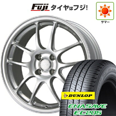 【新品 軽自動車】タフト ソリオ 夏タイヤ ホイール4本セット 165/65R15 ダンロップ エナセーブ EC205 ENKEI エンケイ PerformanceLine PF01 5J 15インチ(送料無料)|フジコーポレーション