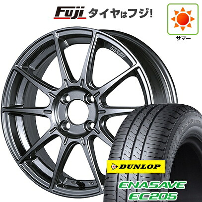 【新品 軽自動車】タフト ソリオ 夏タイヤ ホイール4本セット 165/65R15 ダンロップ エナセーブ EC205 SSR GT GTX01 5J 15インチ(送料無料)｜フジコーポレーション