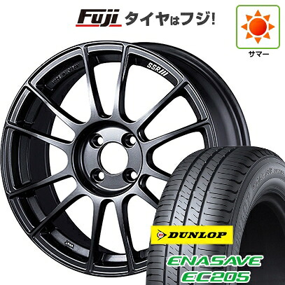 【新品国産車用4穴100】 夏タイヤ ホイール4本セット 185/55R16 ダンロップ エナセーブ EC205 SSR GT GTX04 6.5J 16インチ(送料無料)