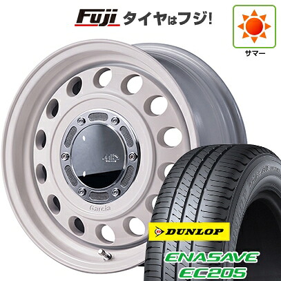【新品 軽自動車】N-BOX タント スペーシア 夏タイヤ ホイール4本セット 155/65R14 ダンロップ エナセーブ EC205 MID WHEELS ガルシア シスコ タイプ2 4.5J 14インチ(送料無料)