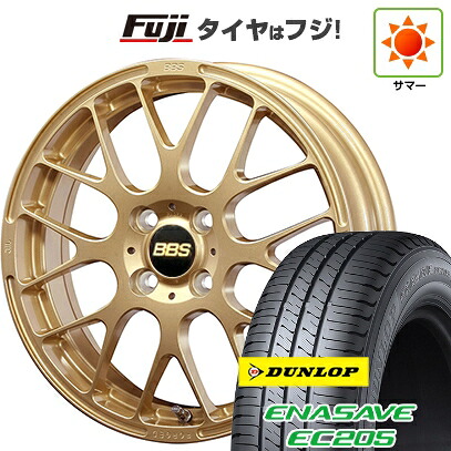 【新品 軽自動車】ハスラー デリカミニ(4WD) 夏タイヤ ホイール4本セット 165/60R15 ダンロップ エナセーブ EC205 BBS JAPAN RP 5J 15インチ(送料無料)｜フジコーポレーション