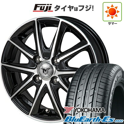【新品国産車用4穴100】 夏タイヤ ホイール4本セット 185/65R14 86 H ヨコハマ ブルーアース ES32 モンツァ JPスタイル MJ01 5.5J 14インチ(送料無料)
