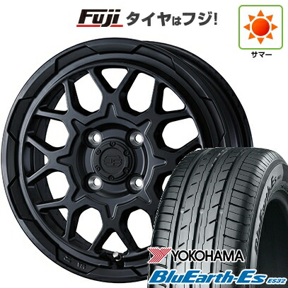【新品国産車用4穴100】 夏タイヤ ホイール4本セット 185/65R14 ヨコハマ ブルーアース ES32 WEDS ウェッズアドベンチャー スタットベルク2 5J 14インチ(送料無料)