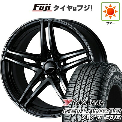 【新品 軽自動車】ハスラー デリカミニ(4WD) 夏タイヤ ホイール4本セット 165/60R15 ヨコハマ ジオランダー A/T G015 RBL WEDS ウェッズスポーツ SA-52R 5J 15インチ(送料無料)