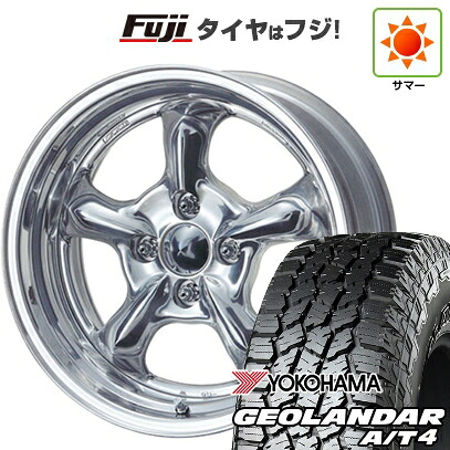 【新品 軽自動車】ハスラー デリカミニ(4WD) 夏タイヤ ホイール4本セット 165/60R15 ヨコハマ ジオランダー A/T4 G018 RBL WORK ワーク グッカーズ HEMI 5.5J 15インチ(送料無料)